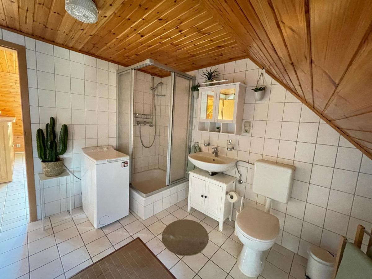 Ferienwohnung Kiefer เควดลินบวร์ก ภายนอก รูปภาพ