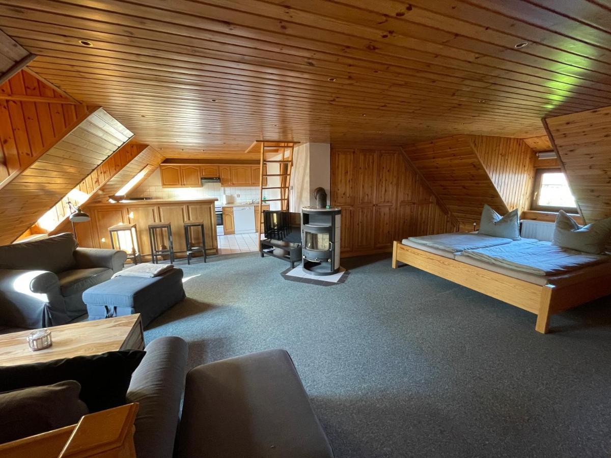 Ferienwohnung Kiefer เควดลินบวร์ก ภายนอก รูปภาพ