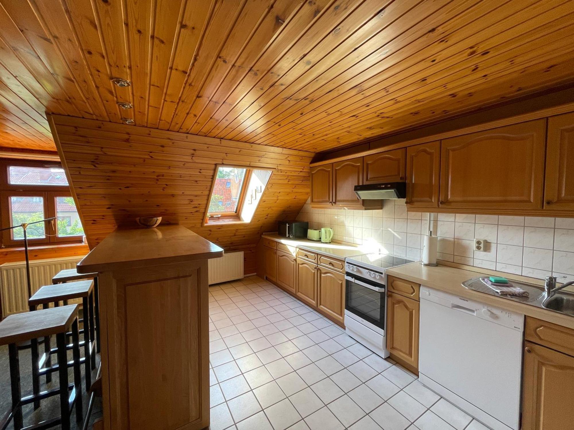 Ferienwohnung Kiefer เควดลินบวร์ก ภายนอก รูปภาพ