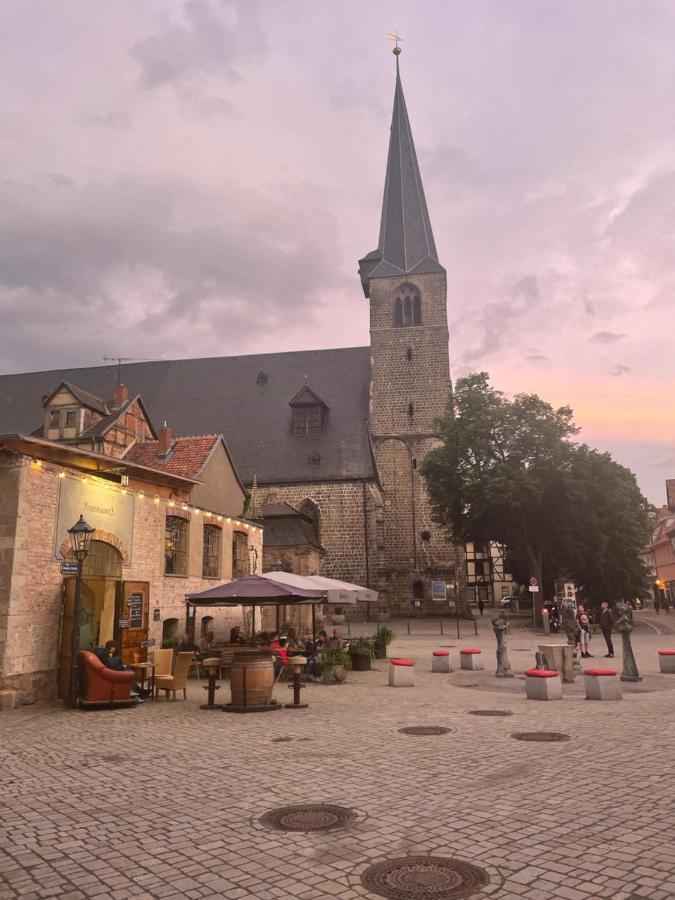 Ferienwohnung Kiefer เควดลินบวร์ก ภายนอก รูปภาพ