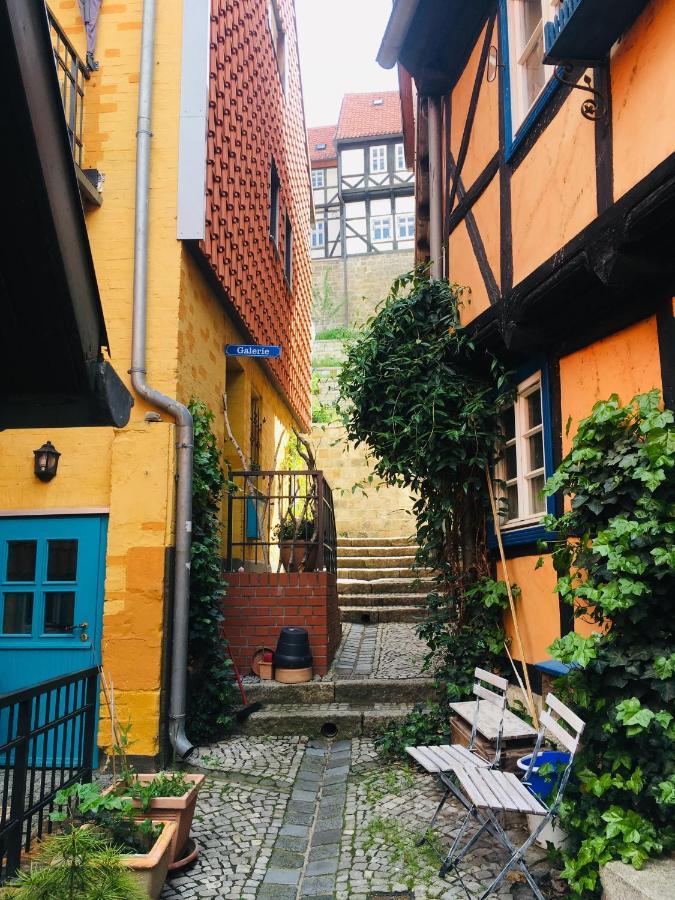 Ferienwohnung Kiefer เควดลินบวร์ก ภายนอก รูปภาพ