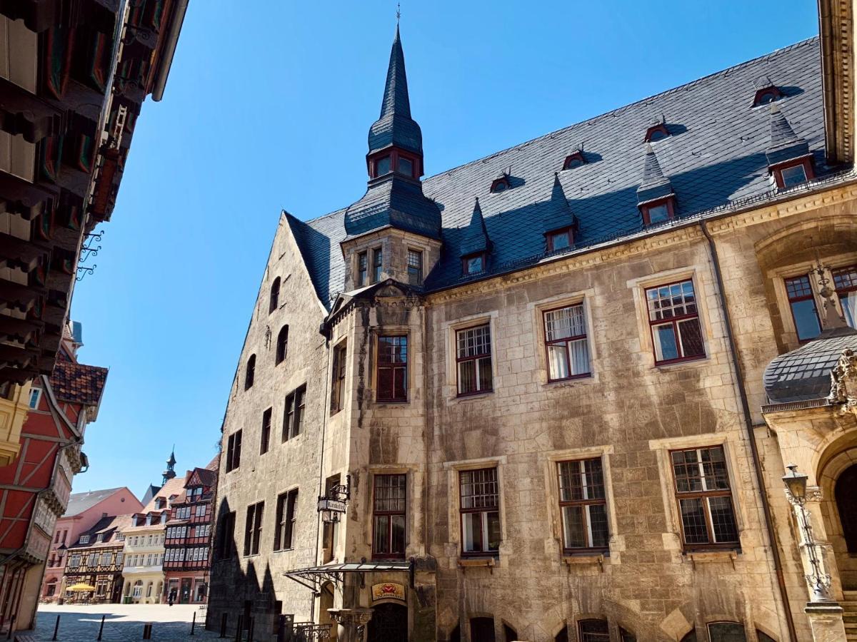 Ferienwohnung Kiefer เควดลินบวร์ก ภายนอก รูปภาพ